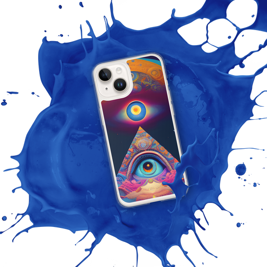 "Eye in the Clouds" Clear Case for iPhone®
