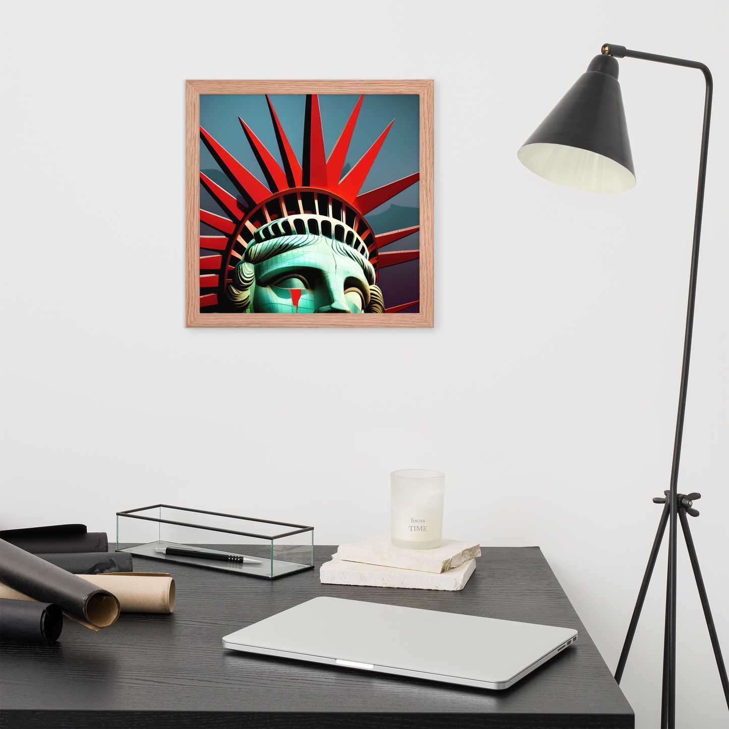 Tears of Liberty framed poster
